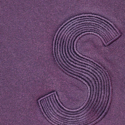 Supreme Hooded Sweatshirt 'Overdyed S Logo' Purple (SS23) - SOLE SERIOUSS (2)