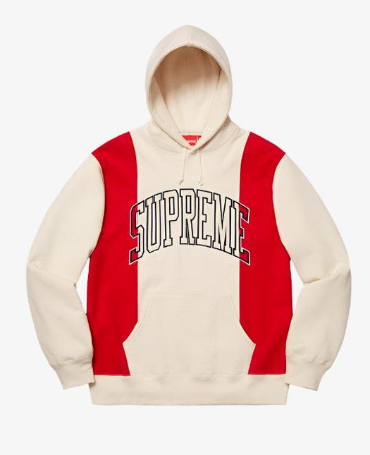 Supreme Hooded Sweatshirt 'Paneled Arc' Natural (FW19) - SOLE SERIOUSS (1)