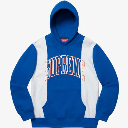 Supreme Hooded Sweatshirt 'Paneled Arc' Royal (FW19) - SOLE SERIOUSS (1)