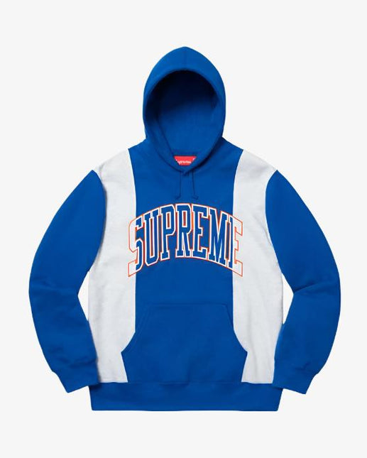 Supreme Hooded Sweatshirt 'Paneled Arc' Royal (FW19) - SOLE SERIOUSS (1)