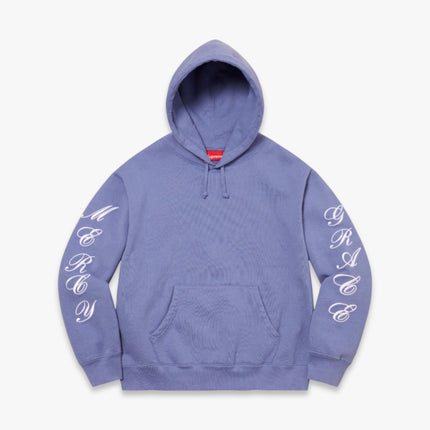 Supreme Hooded Sweatshirt 'Patches Spiral' Light Purple (SS23) - SOLE SERIOUSS (1)