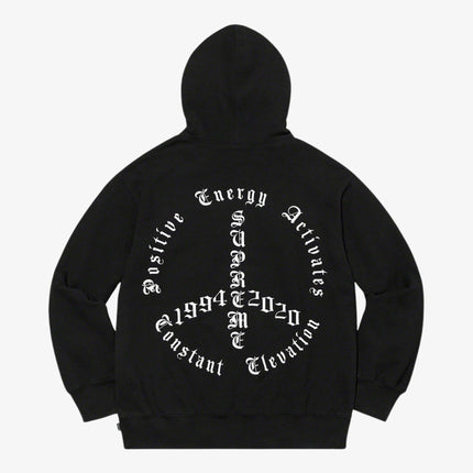 Supreme Hooded Sweatshirt 'Peace' Black (FW20) - SOLE SERIOUSS (2)