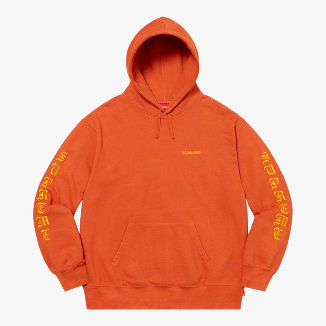 Supreme Hooded Sweatshirt 'Peace' Burnt Orange (FW20) - SOLE SERIOUSS (1)