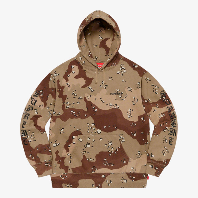 Supreme Hooded Sweatshirt 'Peace' Chocolate Chip Camo (FW20) - SOLE SERIOUSS (1)