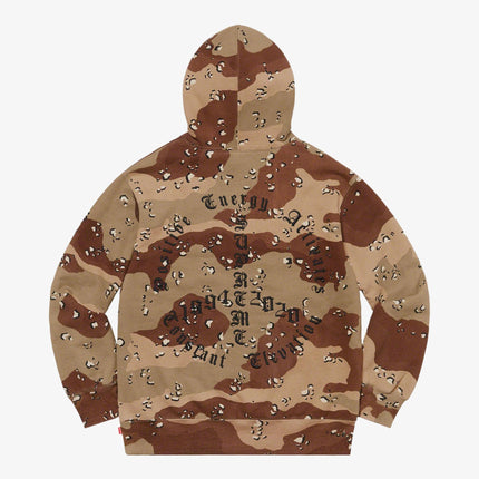 Supreme Hooded Sweatshirt 'Peace' Chocolate Chip Camo (FW20) - SOLE SERIOUSS (2)