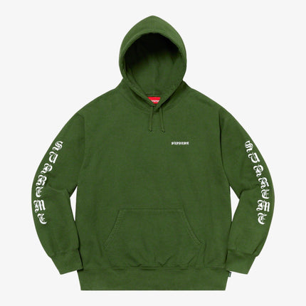 Supreme Hooded Sweatshirt 'Peace' Green (FW20) - SOLE SERIOUSS (1)