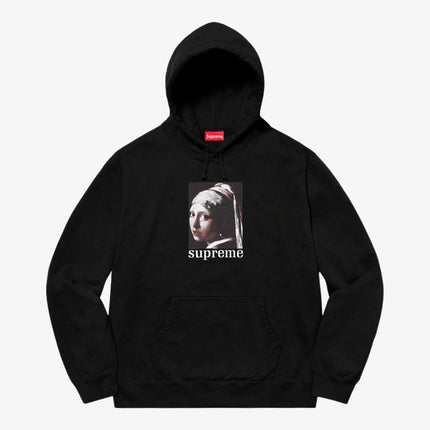 Supreme Hooded Sweatshirt 'Pearl' Black (FW20) - SOLE SERIOUSS (1)