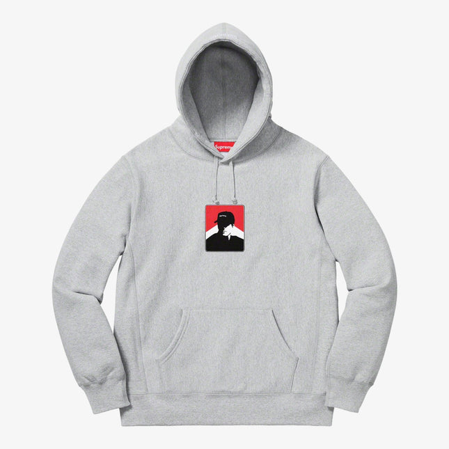 Supreme Hooded Sweatshirt 'Portrait' Heather Grey (FW20) - SOLE SERIOUSS (1)