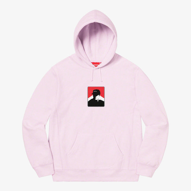 Supreme Hooded Sweatshirt 'Portrait' Light Purple (FW20) - SOLE SERIOUSS (1)