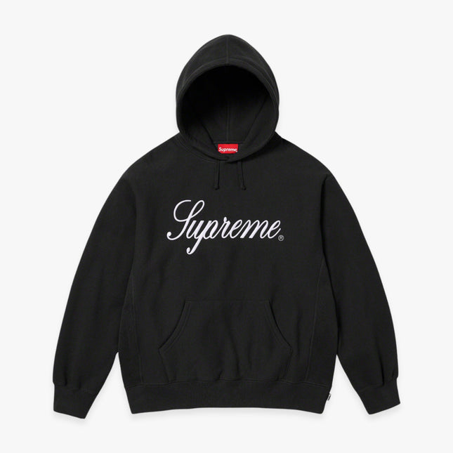 Supreme Hooded Sweatshirt 'Raised Script' Black FW23 - Atelier-lumieres Cheap Sneakers Sales Online (1)