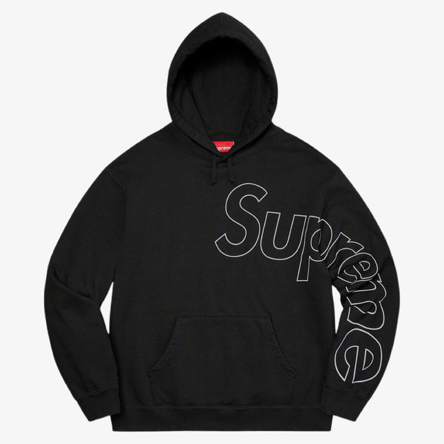 Supreme Hooded Sweatshirt 'Reflective' Black (FW21) - SOLE SERIOUSS (1)