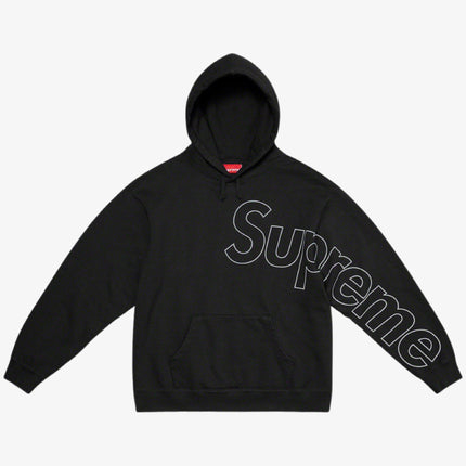 Supreme Hooded Sweatshirt 'Reflective' Black FW21 - SOLE SERIOUSS (2)