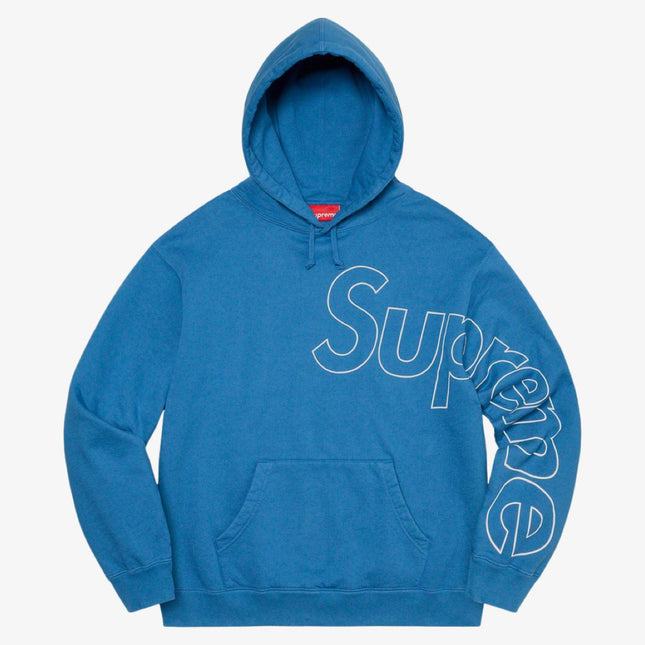 Supreme Hooded Sweatshirt 'Reflective' Pale Royal (FW21) - SOLE SERIOUSS (1)