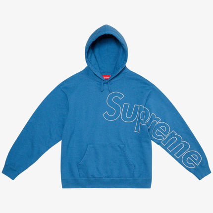 Supreme Hooded Sweatshirt 'Reflective' Pale Royal (FW21) - SOLE SERIOUSS (2)