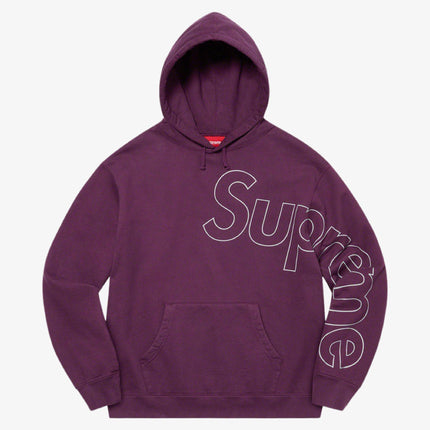 Supreme Hooded Sweatshirt 'Reflective' Purple FW21 - SOLE SERIOUSS (1)