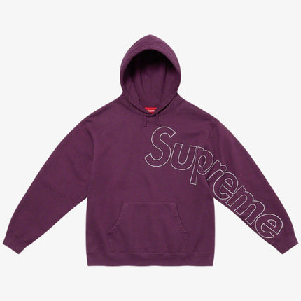 Supreme Hooded Sweatshirt 'Reflective' Purple FW21 - SOLE SERIOUSS (2)
