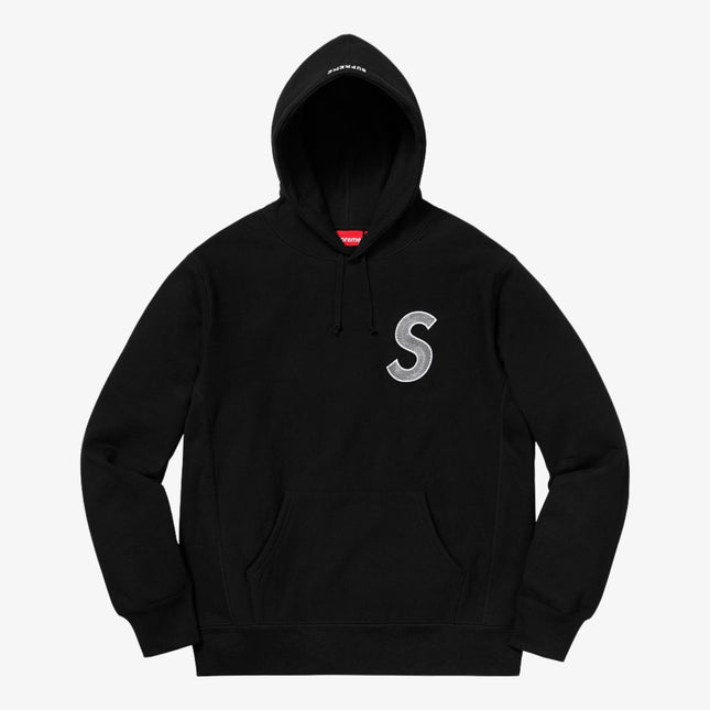 Supreme Hooded Sweatshirt 'S Logo' Black (FW18) - SOLE SERIOUSS (1)