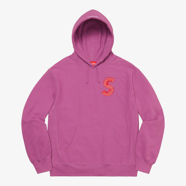 Supreme Hooded Sweatshirt 'S Logo' Bright Purple (FW20) - SOLE SERIOUSS (1)