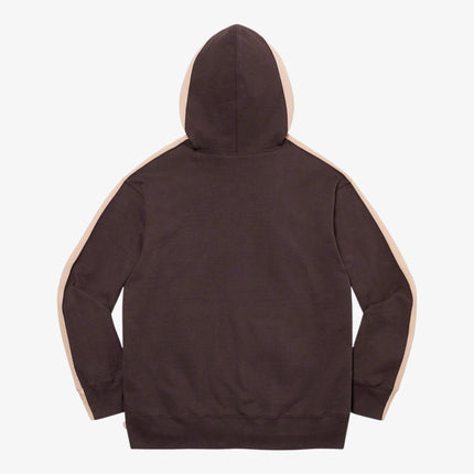 Supreme Hooded Sweatshirt 'S Logo Split' Tan (FW21) - SOLE SERIOUSS (2)