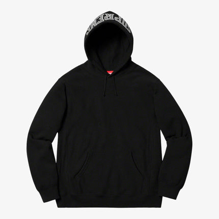 Supreme Hooded Sweatshirt 'Sequin Arc' Black (SS19) - SOLE SERIOUSS (1)