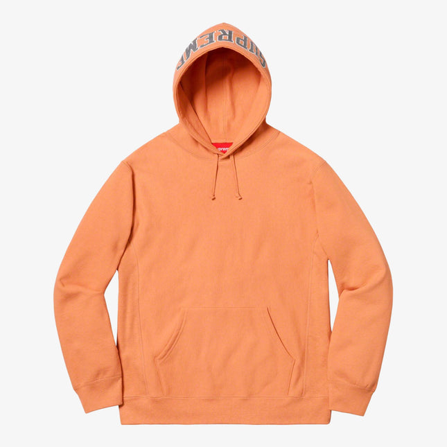 Supreme Hooded Sweatshirt 'Sequin Arc' Pale Orange (SS19) - SOLE SERIOUSS (1)