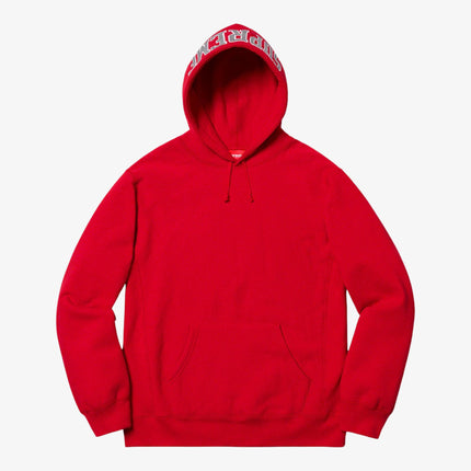 Supreme Hooded Sweatshirt 'Sequin Arc' Red SS19 - SOLE SERIOUSS (1)