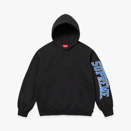 Supreme Hooded Sweatshirt 'Sleeve Arc' Black (FW23) - SOLE SERIOUSS (1)