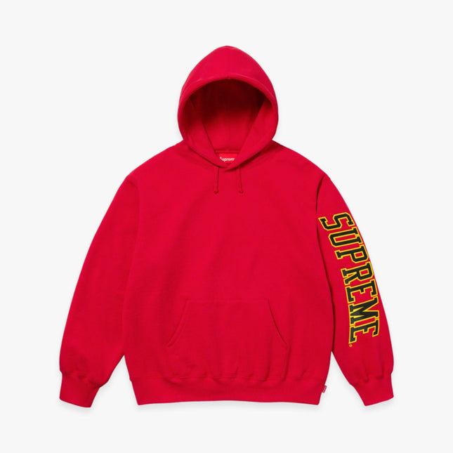 Supreme Hooded Sweatshirt 'Sleeve Arc' Red FW23 - Atelier-lumieres Cheap Sneakers Sales Online (1)