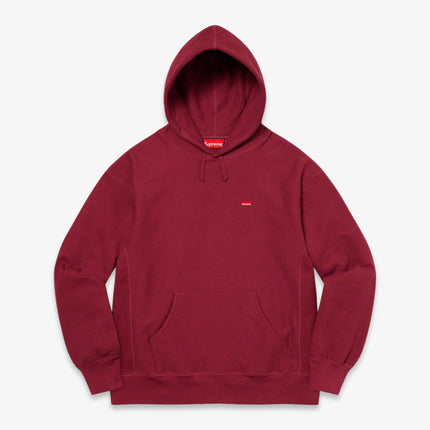 Supreme Hooded Sweatshirt 'Small Box' Cardinal (FW22) - SOLE SERIOUSS (1)