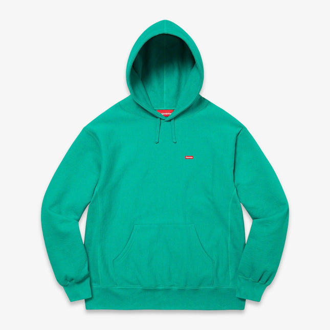 Supreme Hooded Sweatshirt 'Small Box' Dark Aqua (FW22) - SOLE SERIOUSS (1)