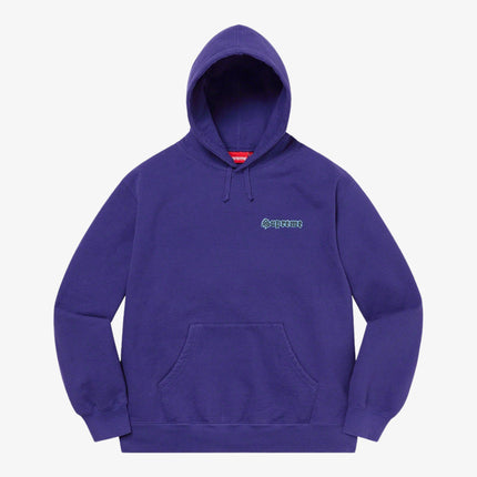 Supreme Hooded Sweatshirt 'Supreme Love' Dark Royal (SS21) - SOLE SERIOUSS (1)