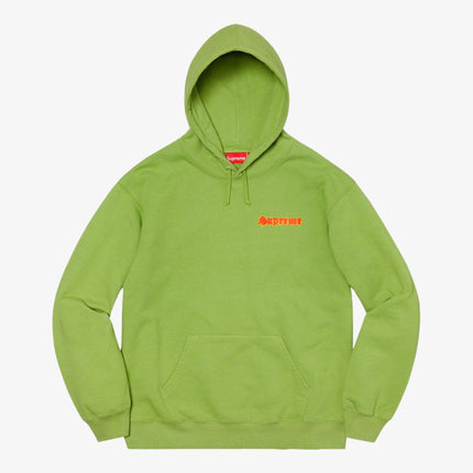 Supreme Hooded Sweatshirt 'Supreme Love' Lime (SS21) - SOLE SERIOUSS (1)