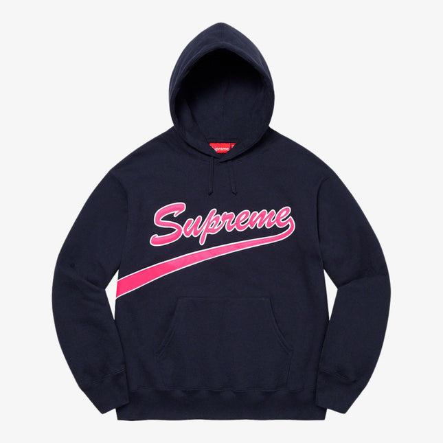 Supreme Hooded Sweatshirt 'Tail' Navy (FW21) - SOLE SERIOUSS (1)