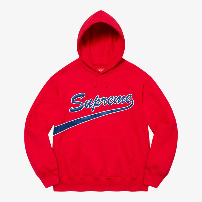 Supreme Hooded Sweatshirt 'Tail' Red (FW21) - SOLE SERIOUSS (1)