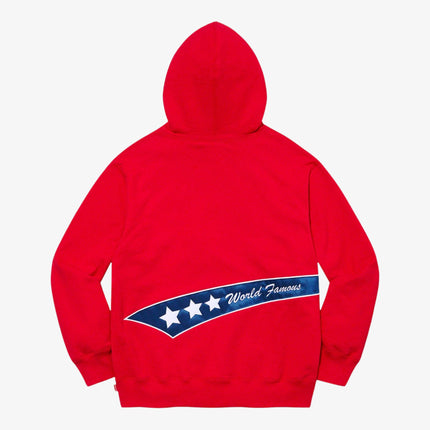 Supreme Hooded Sweatshirt 'Tail' Red (FW21) - SOLE SERIOUSS (2)