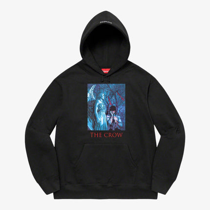 Supreme Hooded Sweatshirt 'The Crow' Black (FW21) - SOLE SERIOUSS (1)