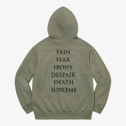 Supreme Hooded Sweatshirt 'The Crow' Light Olive (FW21) - SOLE SERIOUSS (2)