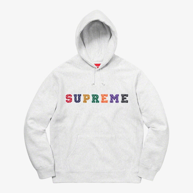 Supreme Hooded Sweatshirt 'The Most' Ash Grey (FW19) - SOLE SERIOUSS (1)