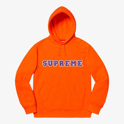 Supreme Hooded Sweatshirt 'The Most' Orange (FW19) - SOLE SERIOUSS (1)