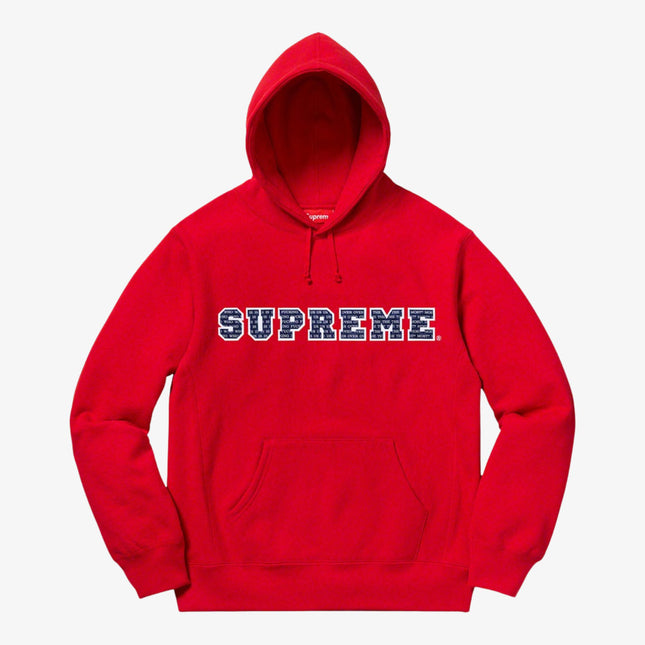 Supreme Hooded Sweatshirt 'The Most' Red (FW19) - SOLE SERIOUSS (1)