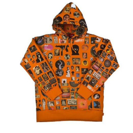Supreme Hooded Sweatshirt 'Thrills' Orange SS17 - SOLE SERIOUSS (1)
