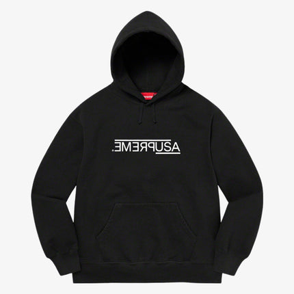 Supreme Hooded Sweatshirt 'USA' Black FW21 - SOLE SERIOUSS (1)