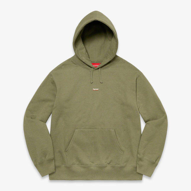 Supreme Hooded Sweatshirt 'Underline' Light Olive (FW22) - SOLE SERIOUSS (1)