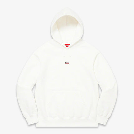 Supreme Hooded Sweatshirt 'Underline' White (FW22) - SOLE SERIOUSS (1)