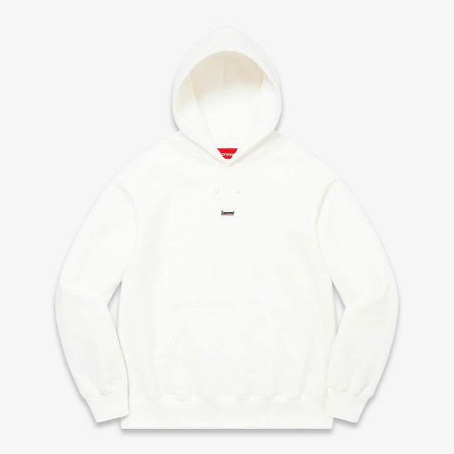 Supreme Hooded Sweatshirt 'Underline' White (FW22) - SOLE SERIOUSS (1)