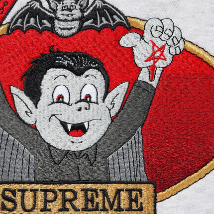 Supreme Hooded Sweatshirt 'Vampire Boy' Ash Grey (SS21) - SOLE SERIOUSS (2)