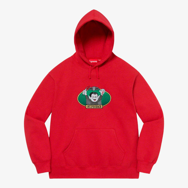 Supreme Hooded Sweatshirt 'Vampire Boy' Red (SS21) - SOLE SERIOUSS (1)