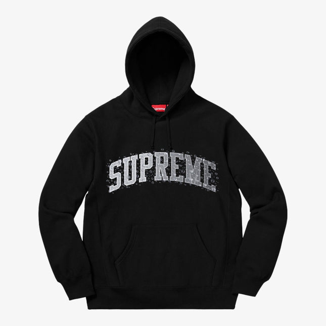 Supreme Hooded Sweatshirt 'Water Arc' Black (FW18) - SOLE SERIOUSS (1)