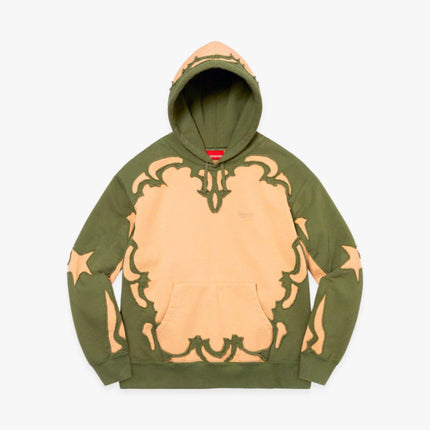 Supreme Hooded Sweatshirt 'Western Cut Out' Dark Tan (SS23) - SOLE SERIOUSS (1)