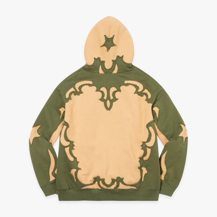 Supreme Hooded Sweatshirt 'Western Cut Out' Dark Tan (SS23) - SOLE SERIOUSS (2)